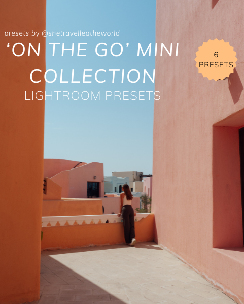 The On the Go Mini Collection: Mobile Lightroom Presets